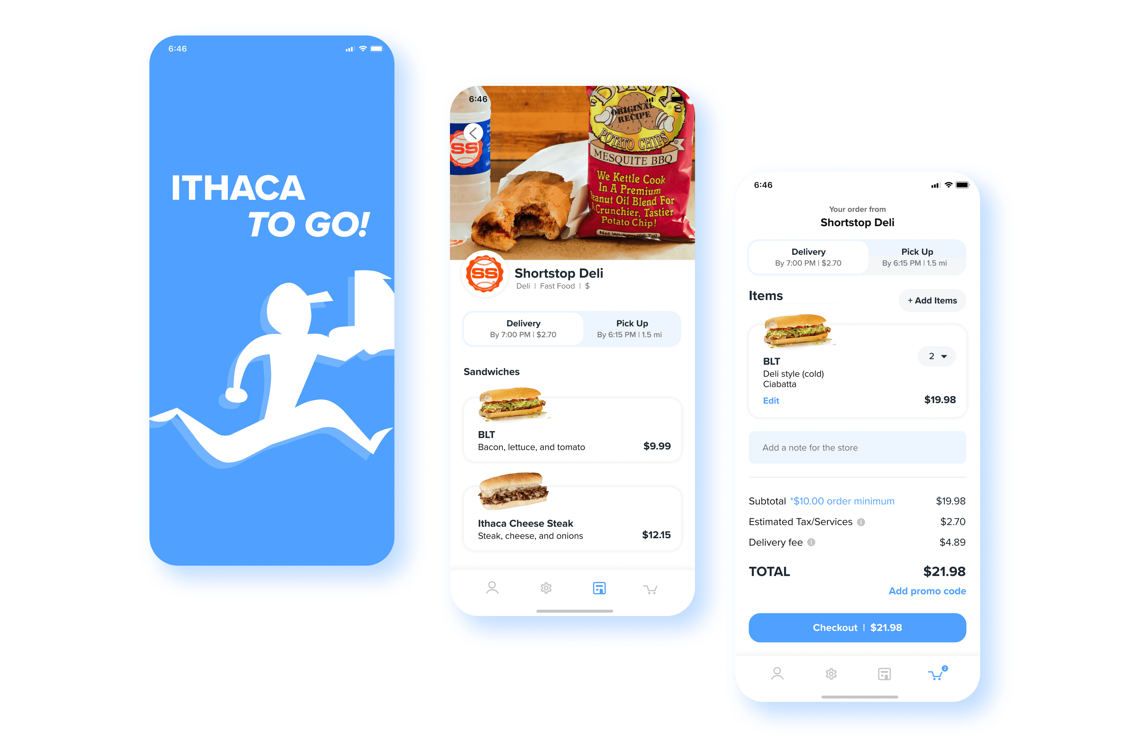 Ithaca to Go Checkout Redesign